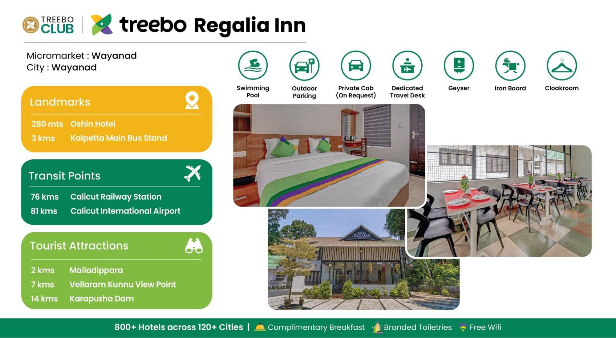 Treebo Regalia Inn Civil Station Калпетта Экстерьер фото
